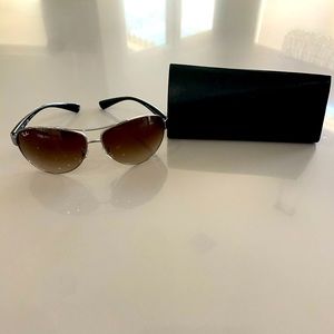 Ray-Ban Gunmetal Aviator 3386